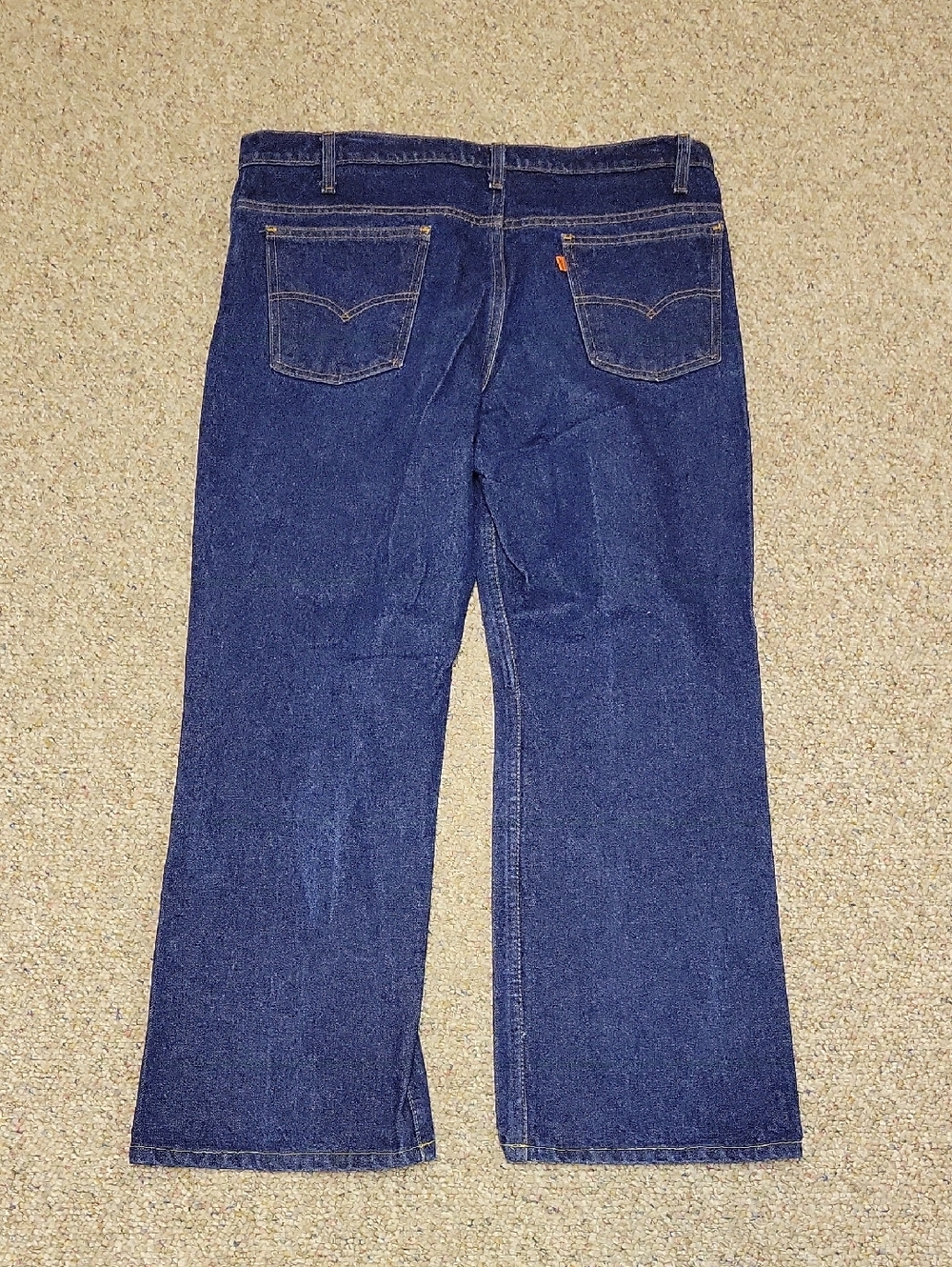 Levi's Orange Tag Vintage 517 Blue Jeans. Men's Sz 36 X 30 Made In USA  Cotton